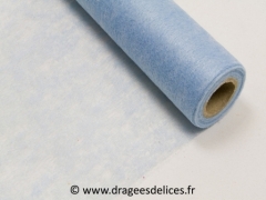 Chemin de table en intissé Bleu ciel