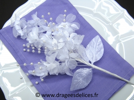 Bouquet Amandine pour vos décorations de serviette et de table