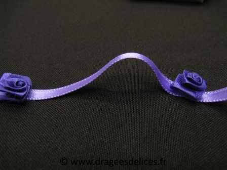 Guirlande de table en satin