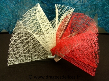 Tulle rond maille pour mariage baptême et communion