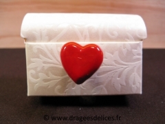Coeur à coller Rouge