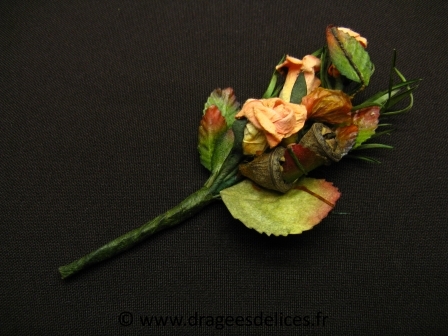 Lot de 11 bouquets pour déco de composition et de serviette