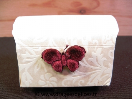 Papillon en velour