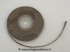 Rouleau de ruban raphia Marron