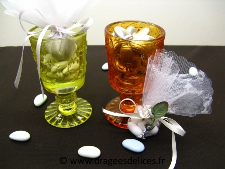 Calice pour communion garçon ou fille en verre