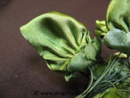Feuille en satin