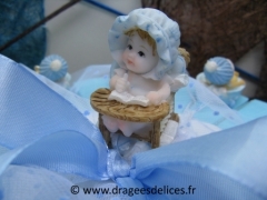 Gâteau pour baptême garçon bébé dans son bassin Centre 2