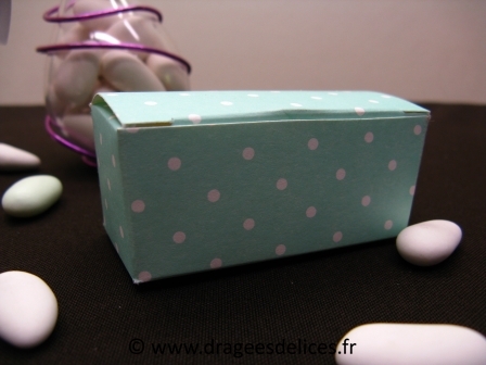 Mini ballotin vintage pour dragées ou chocolats