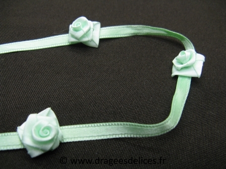 Guirlande de table en satin