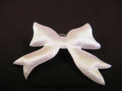Noeud en satin Rose