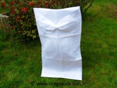 Décor de chaise en intissé Blanc