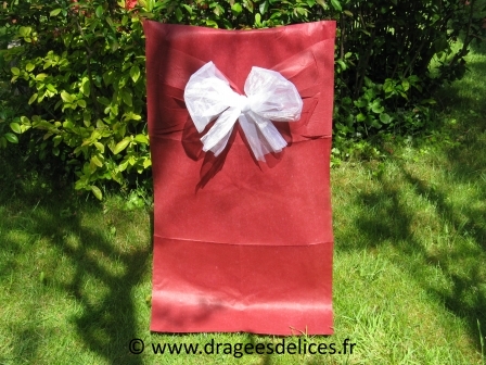 Décor de chaise en intissé