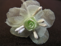 Fleur de la passion pour décoration de tulle mariage baptême et communion Vert d