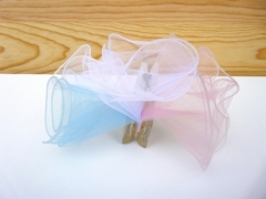 Tulle fil de pêche en promo Blanc